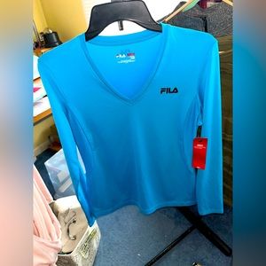Women’s FILA Long Sleeve Top- size small- **NEVER WORN**